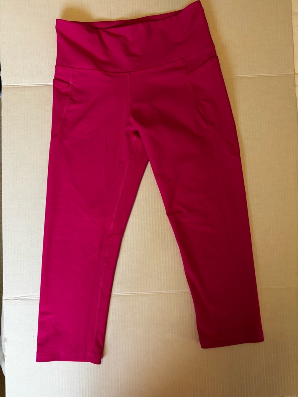 Old Navy Active workout tights Bright Raspberry size large